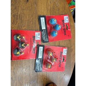 Set Of 3 - Angry Birds Collectible Puzzle Assemble Erasers Puzzle New   Fun Kids